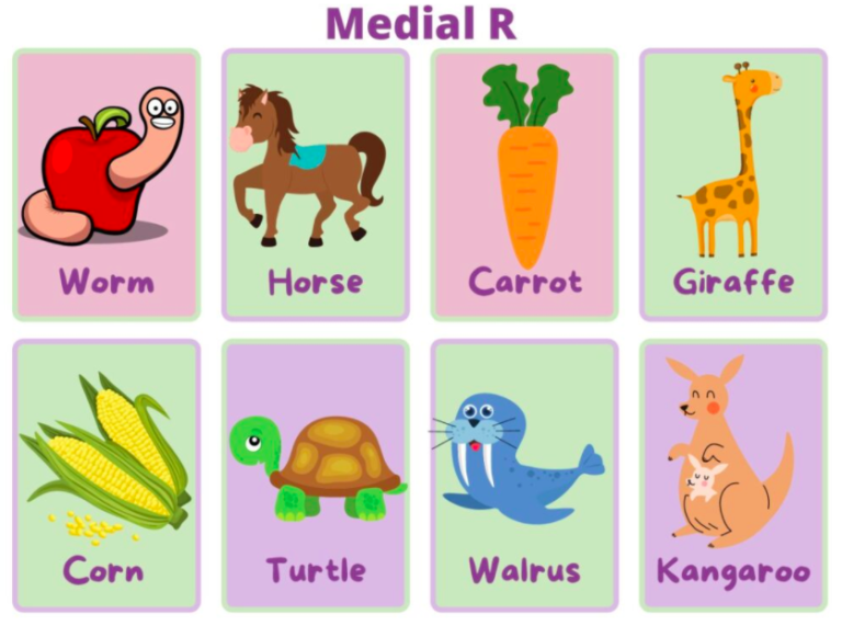 Medial R Worksheet R Downloadables | Free SLP