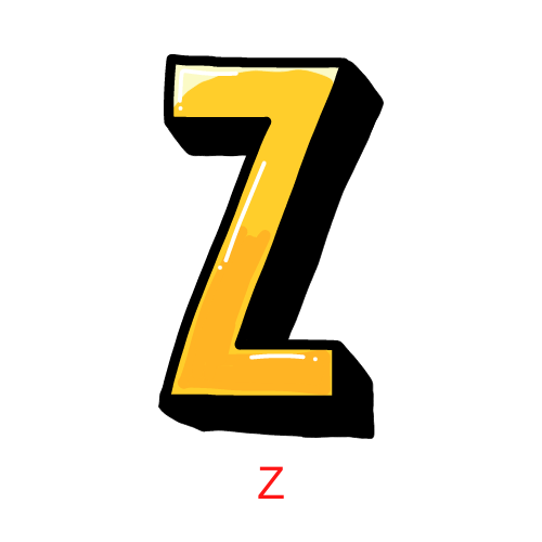 Z Initial Medial and Final