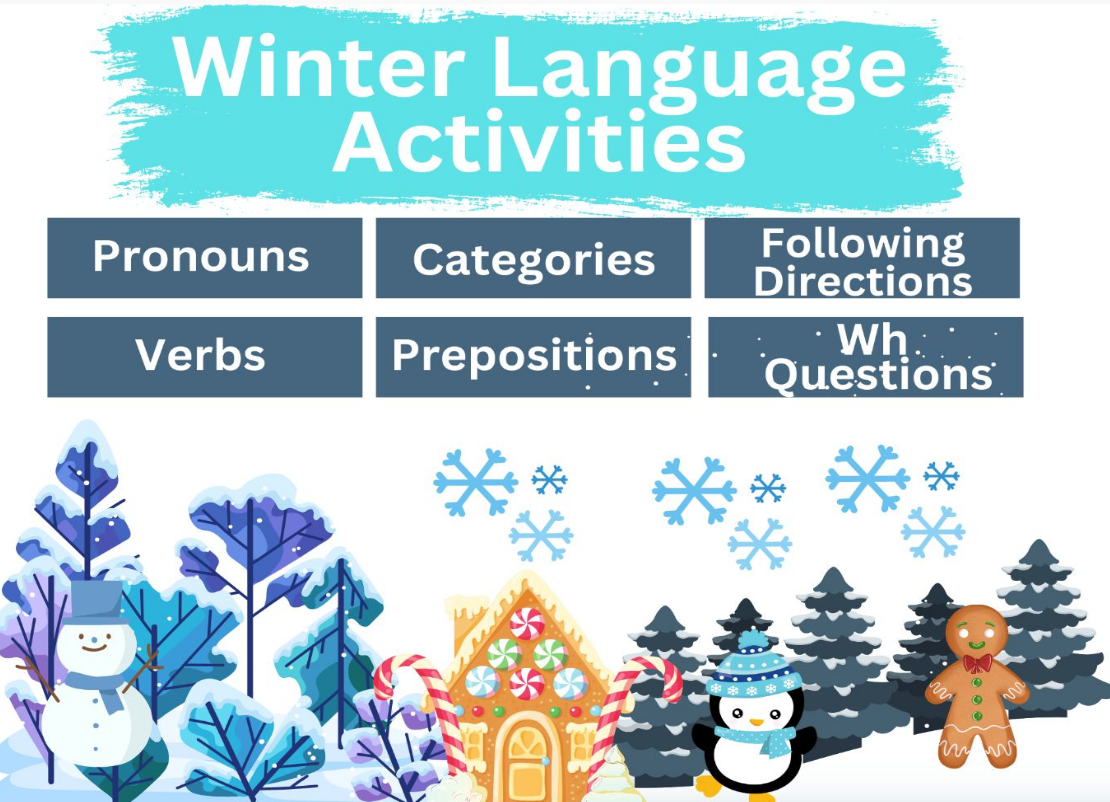 winter language bundle