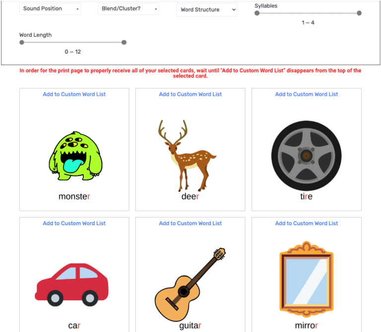 Lessonpix Initial R Free SLP Initial R Sound Materials, Games, Activities, Flashcards and ...
