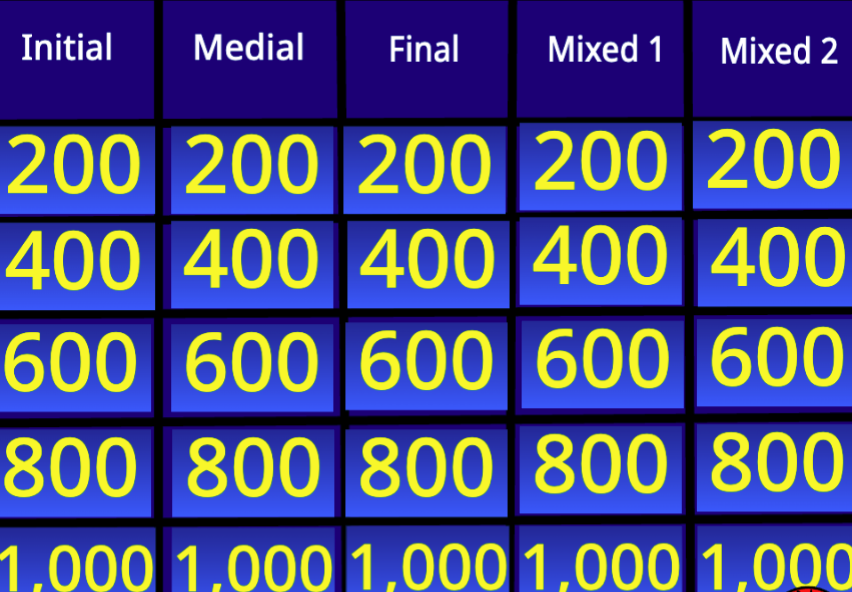 Free Articulation Jeopardy For Speech Therapy! | Free SLP