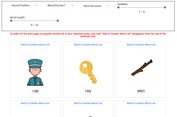 Sentence With Word Virtual 1,000+ Free TEMPLATE Word Lists, Phrases, Sentences, Stories, Tongue ...