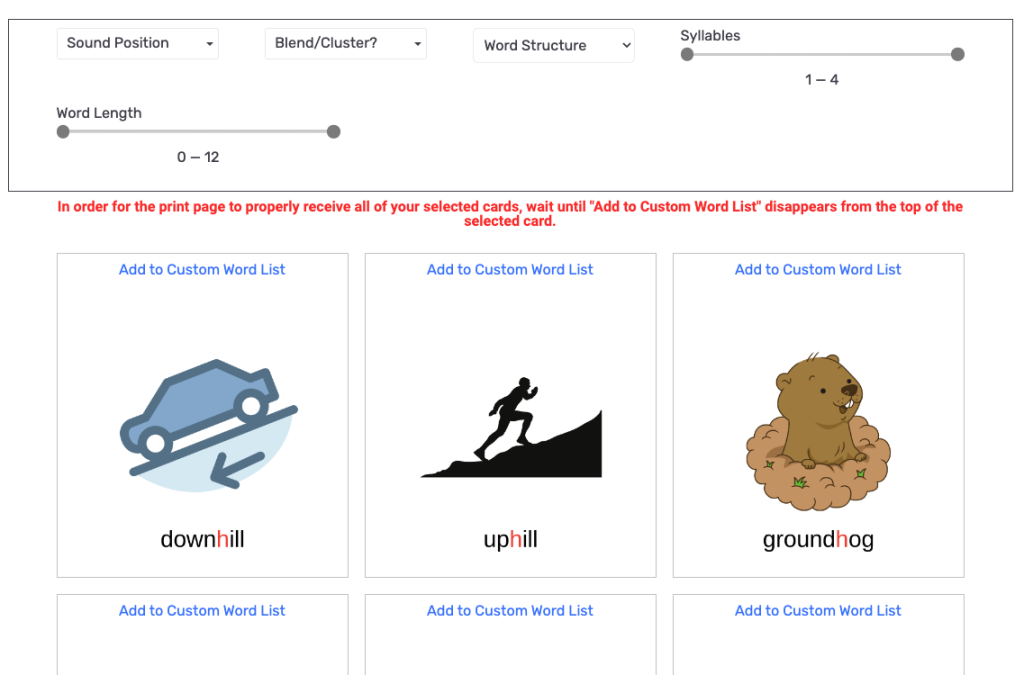 1,000+ Free H Word Lists, Phrases, Sentences, Stories, Tongue Twisters ...